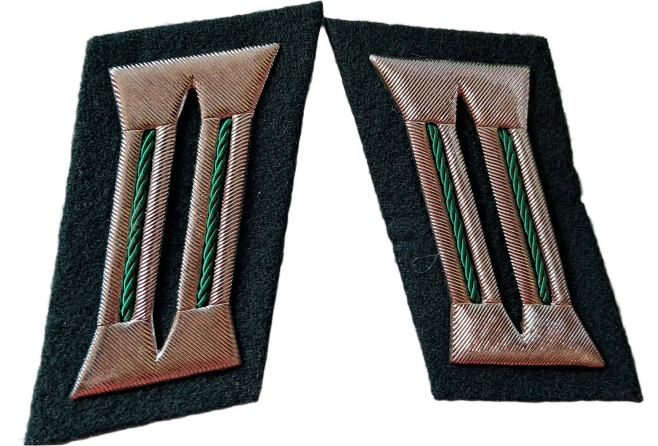 East German Grenztruppen Soldier/Underofficer Collar Tabs