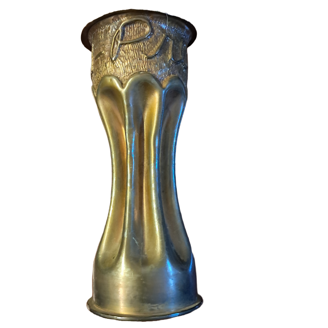 WW1 German Shell Casing Art