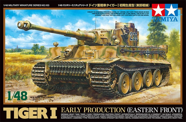 Tamiya Tiger 1 Early Production 1:48 (Eastern Front) Model Kit