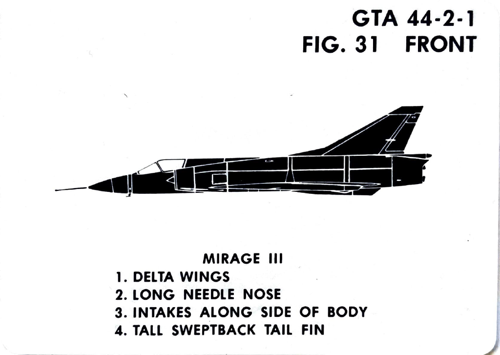 Vintage Aircraft Recognition Card Deck