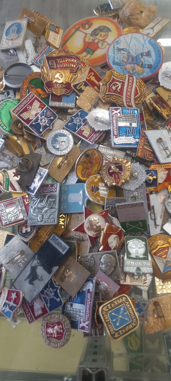Assorted Soviet Pins