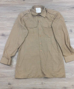 British OD Button Up Shirt