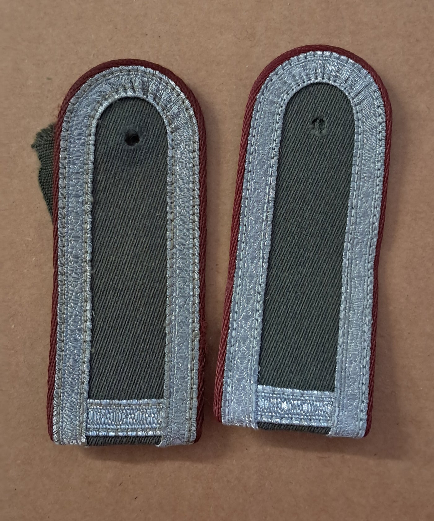 East German Army Artillery Shoulder Boards