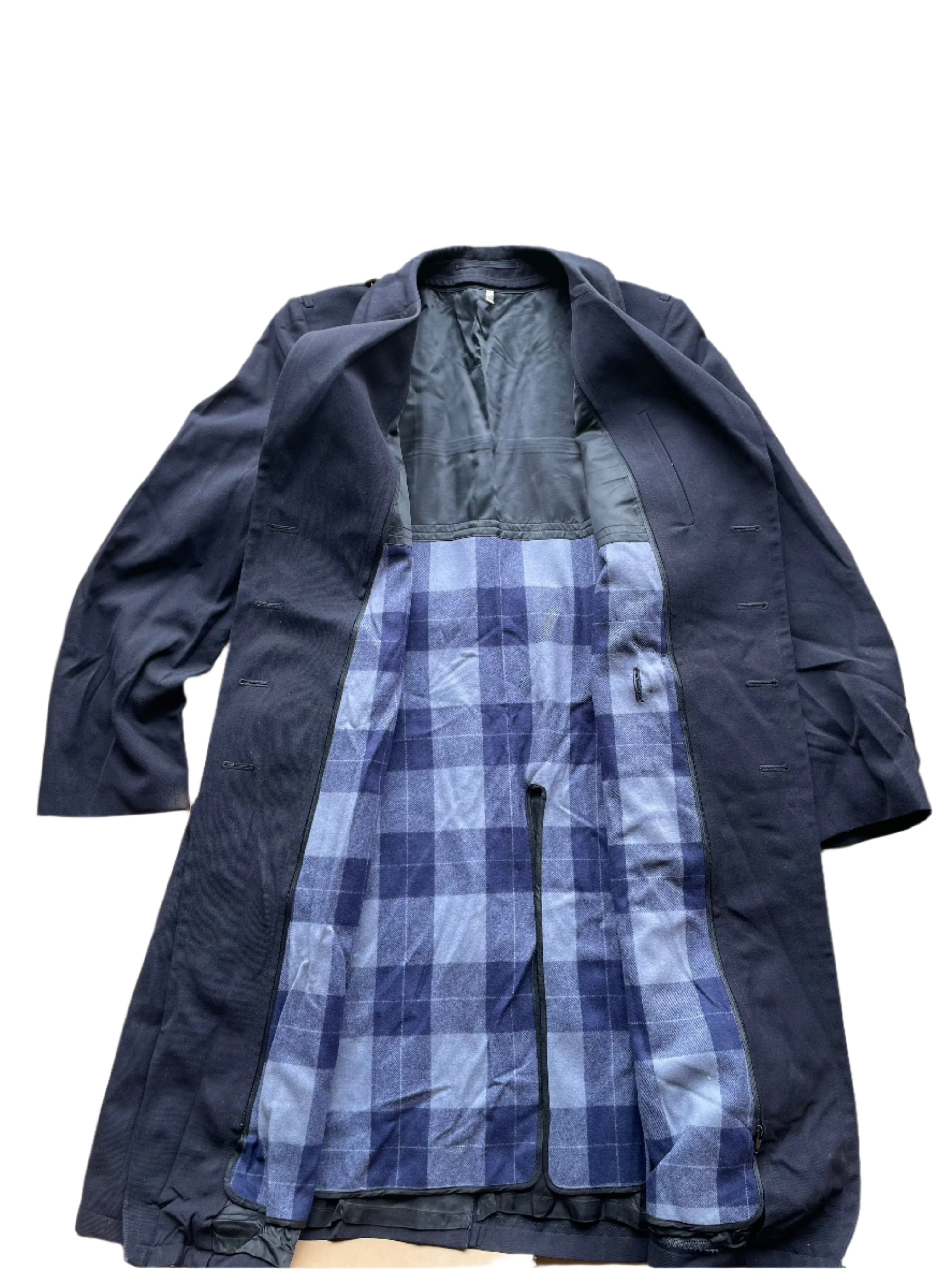 German Naval Overcoat Poly Blend