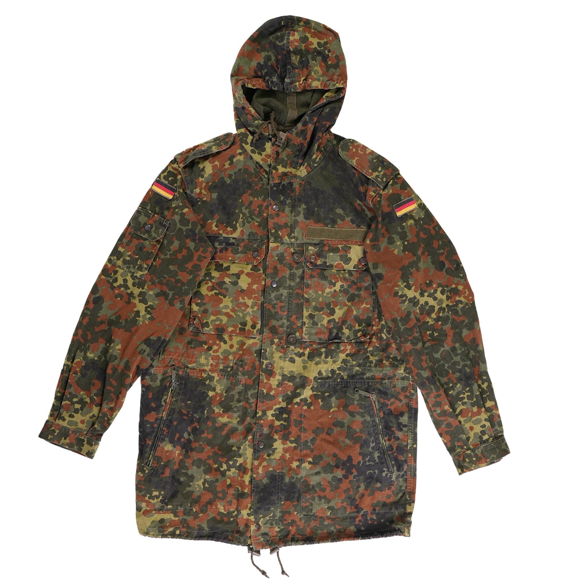 Grade 2 Issued Bundeswehr Flecktarn Parka