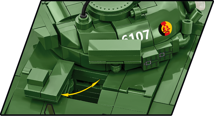 COBI T-72 (East Germany/Soviet) Tank : Set #2625
