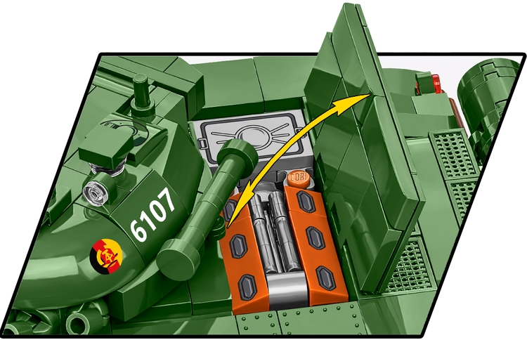 COBI T-72 (East Germany/Soviet) Tank : Set #2625