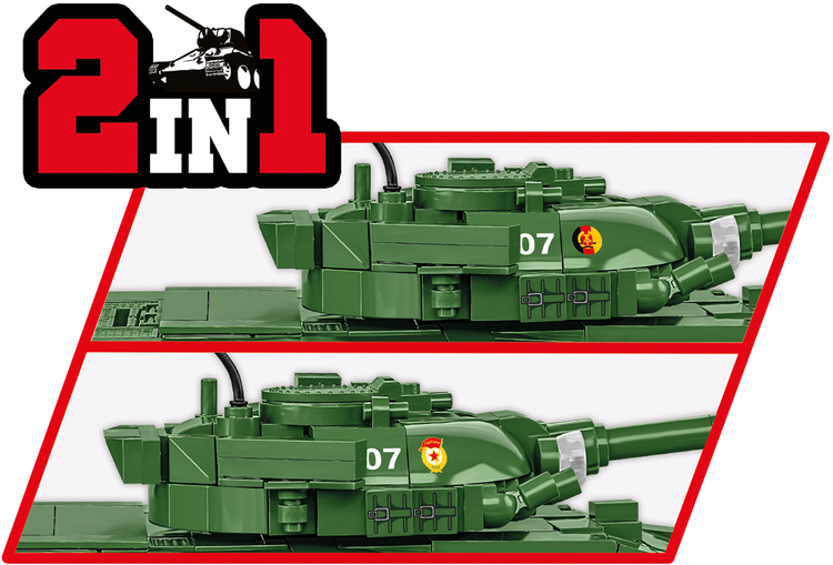 COBI T-72 (East Germany/Soviet) Tank : Set #2625