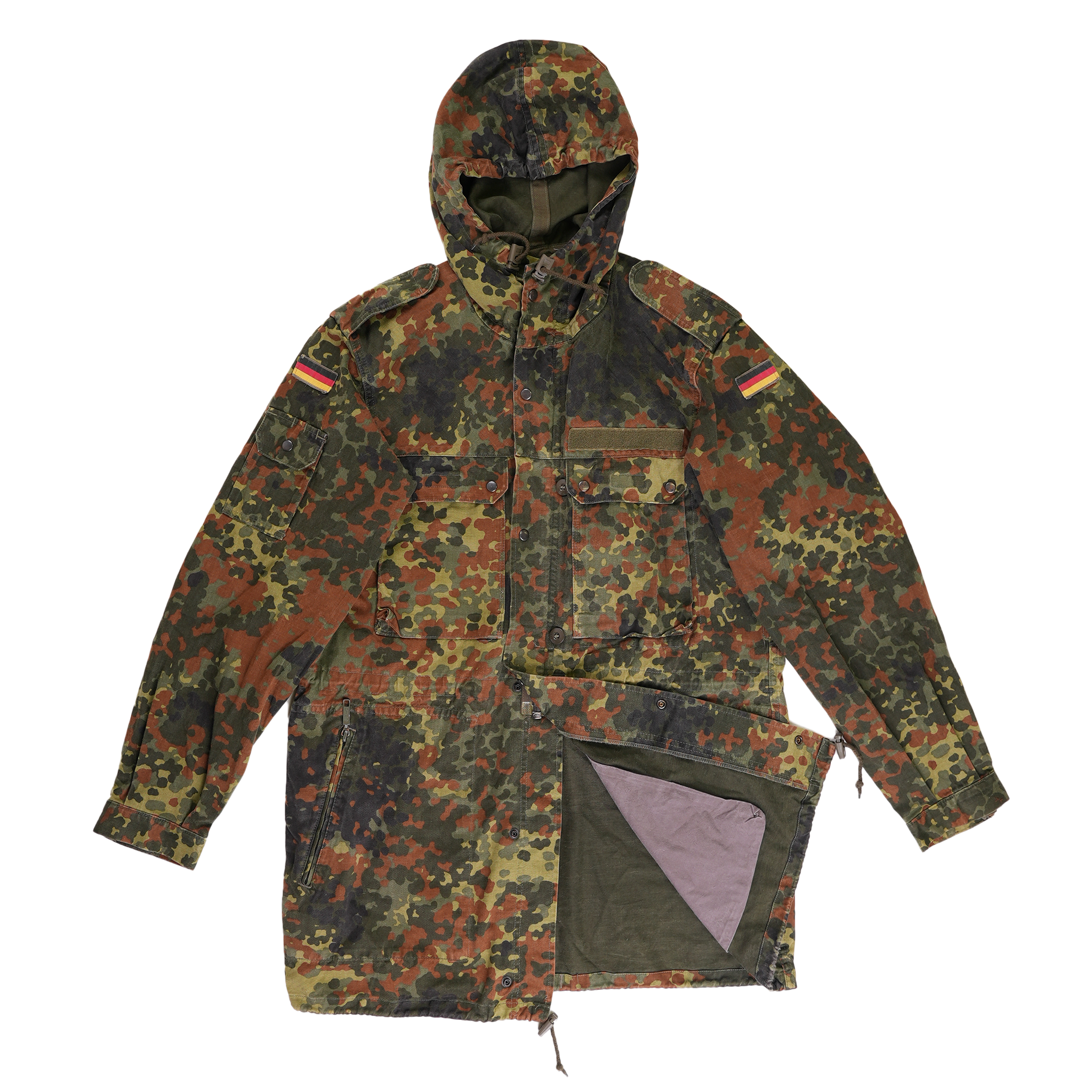 Grade 2 Issued Bundeswehr Flecktarn Parka