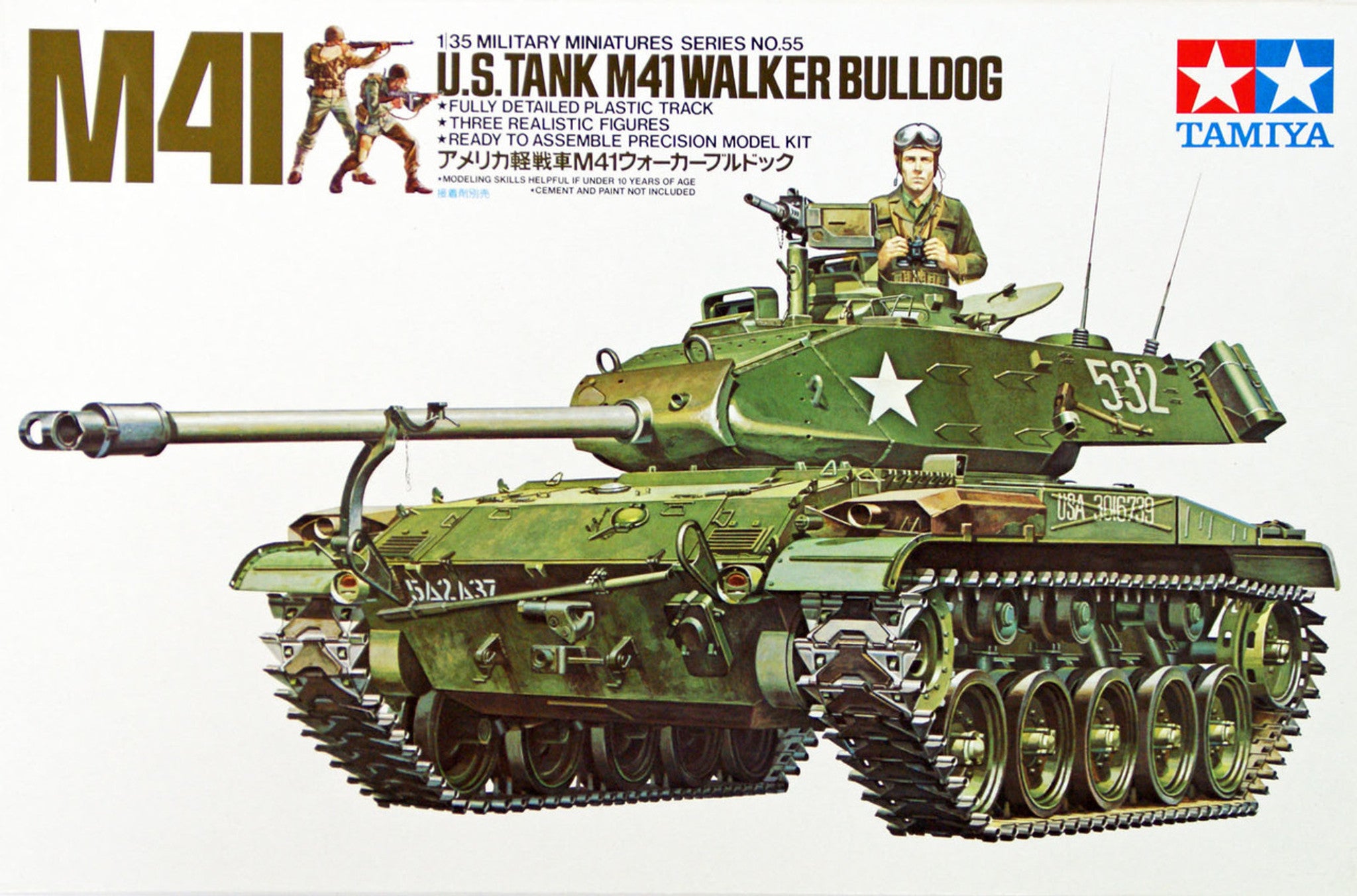 Tamiya M41 Walker Bulldog 1:35 Model Kit