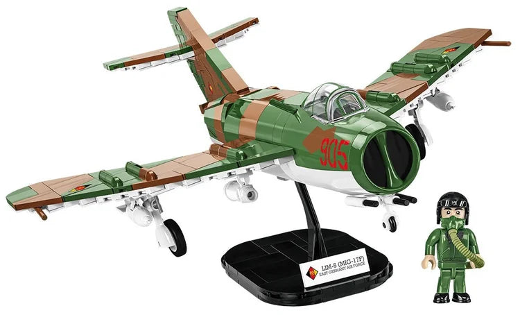COBI LIM-5 (MIG-17F) East Germany Air Force Jet: Set #5825