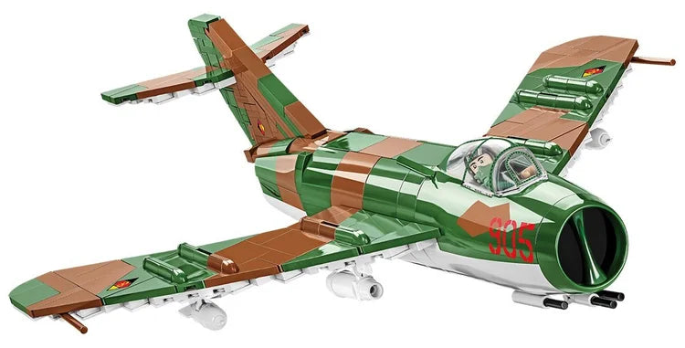COBI LIM-5 (MIG-17F) East Germany Air Force Jet: Set #5825