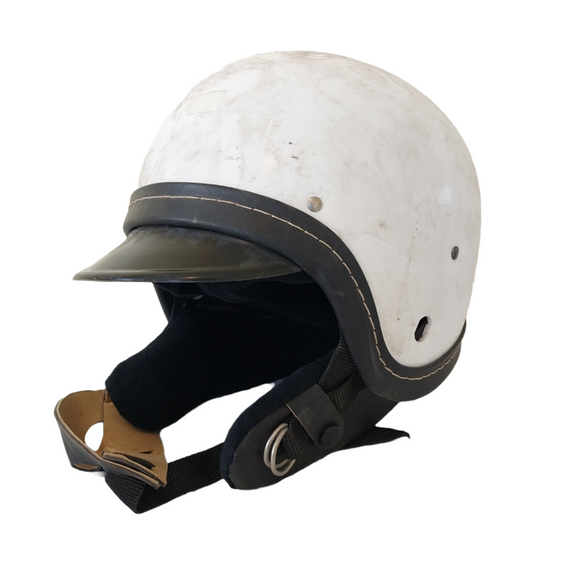 East German Police Motorcycle Helmets