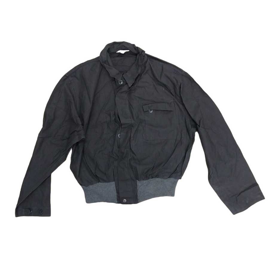 East German Black Worker Shirt (Modified Ike Style)