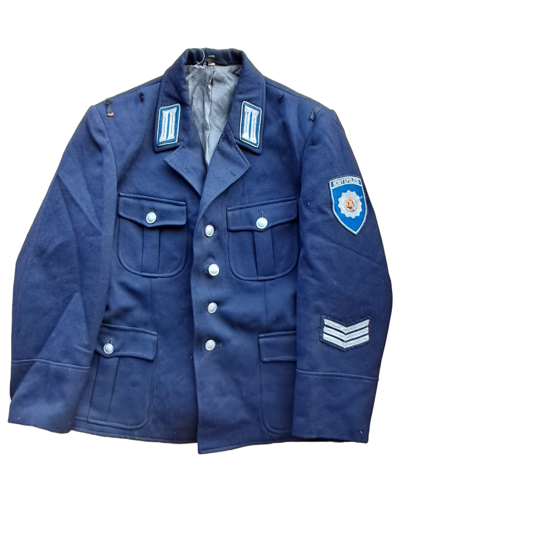 East German Schutzpolizie Uniform Top – Covey Surplus