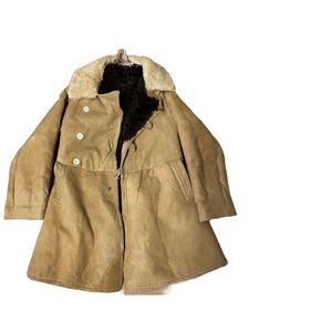 Soviet Military Bekesha Sheepskin Coat