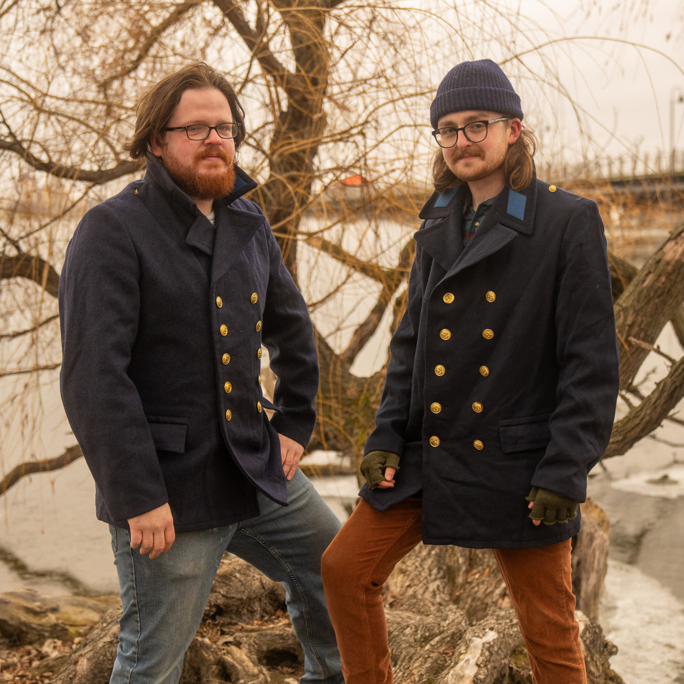 East German Naval Pea Coats