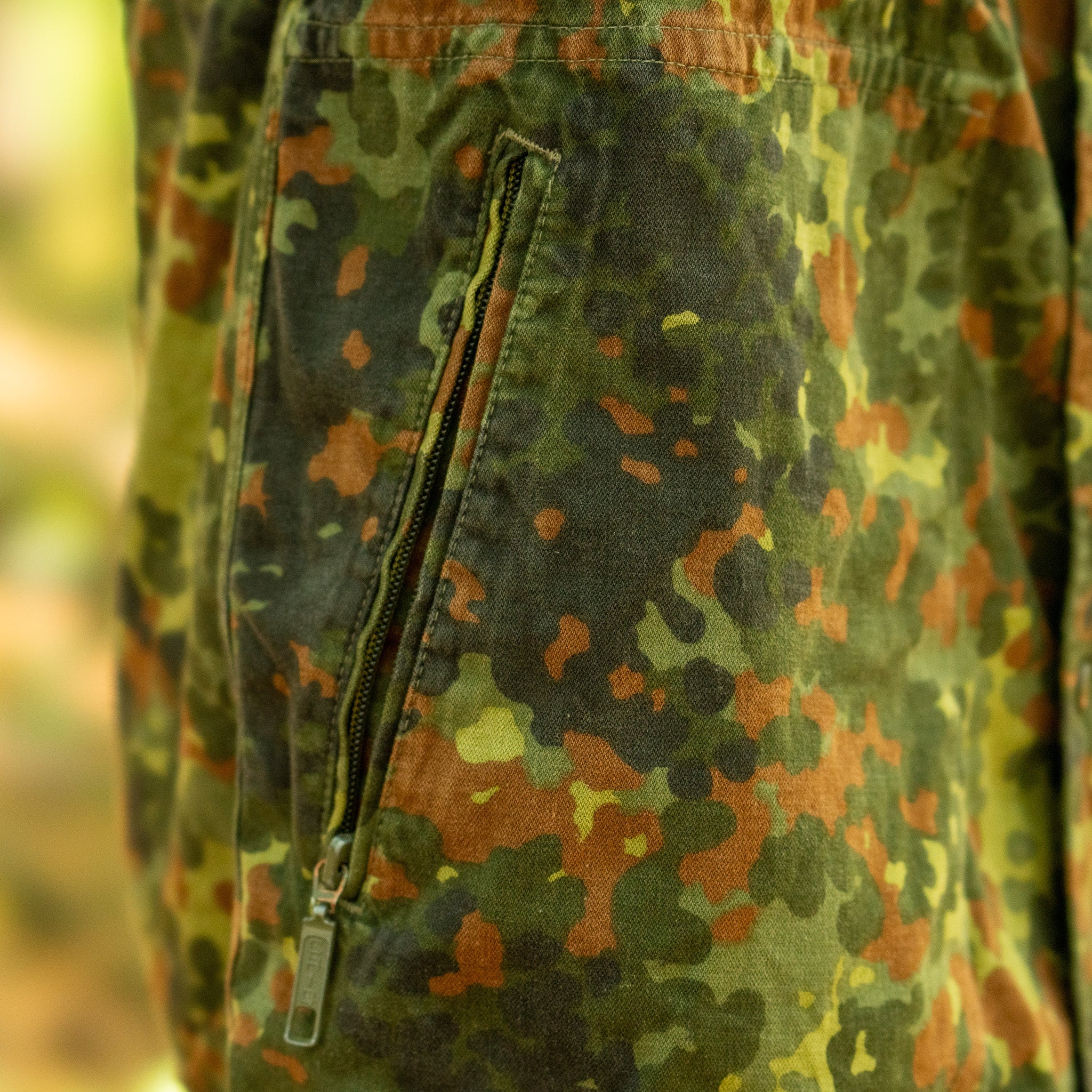 Grade 2 Issued Bundeswehr Flecktarn Parka