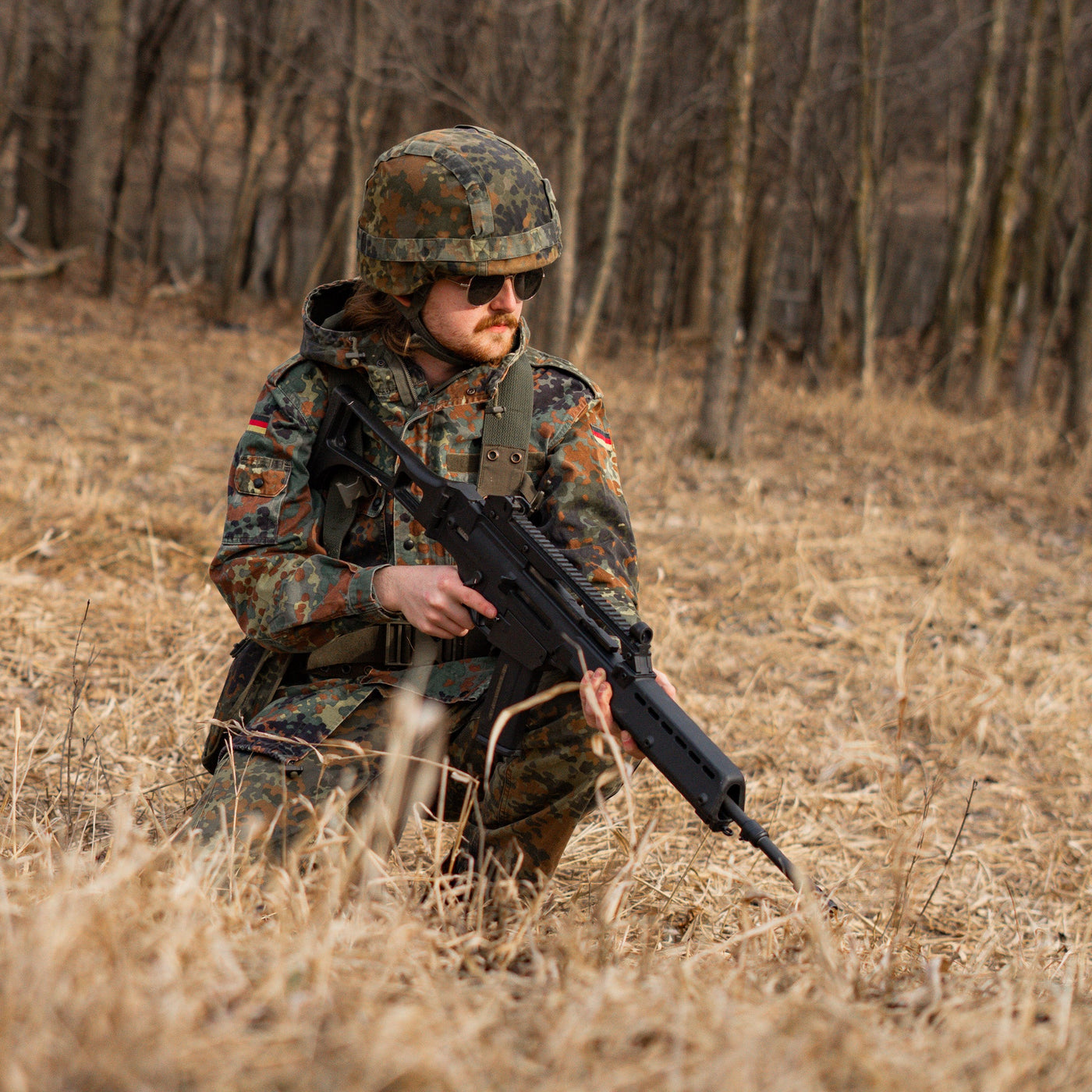 Grade 2 Issued Bundeswehr Flecktarn Parka
