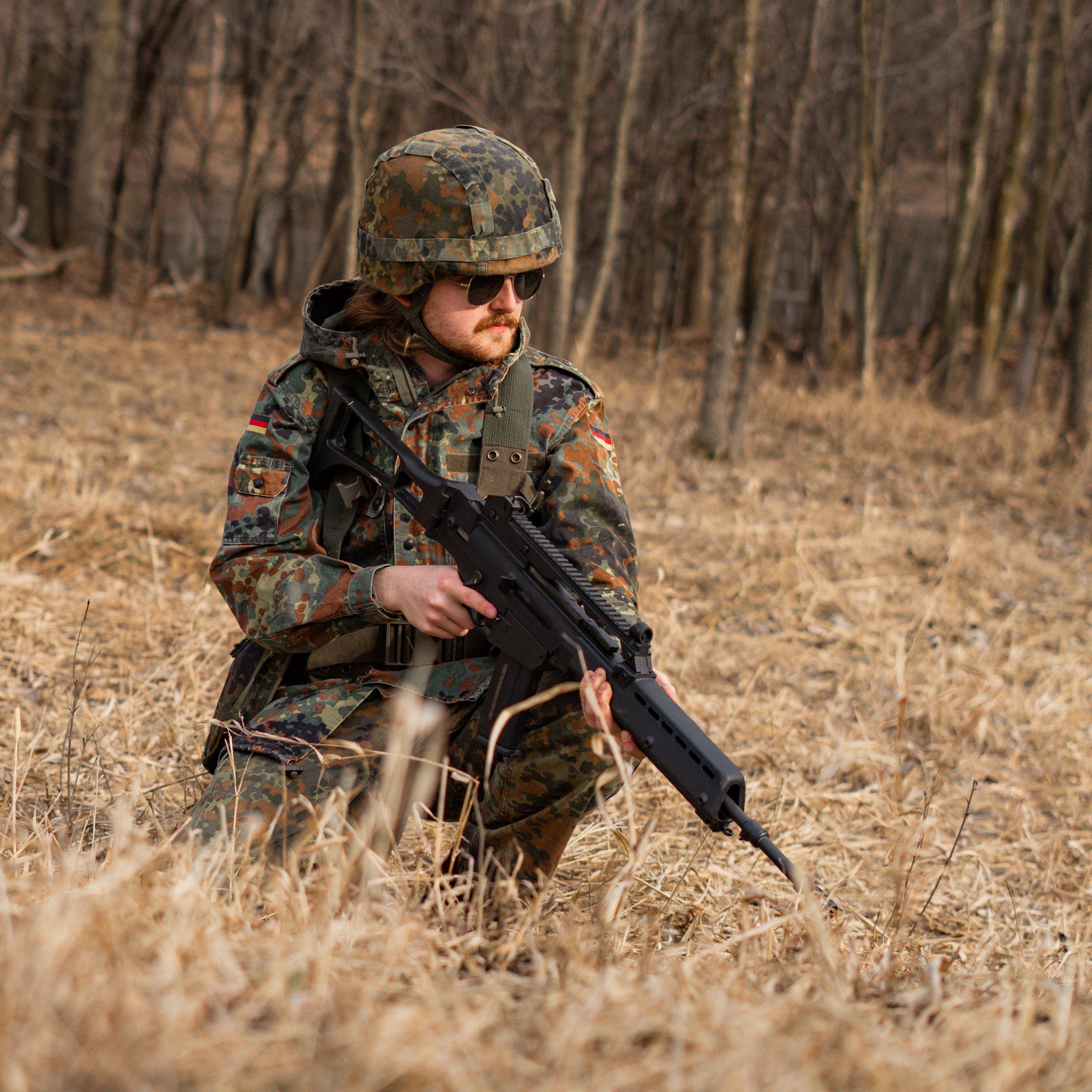 Grade 2 Issued Bundeswehr Flecktarn Parka