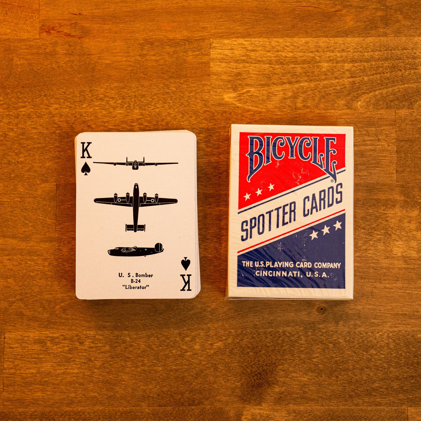 Bicycle WWII Spotter Playing Cards