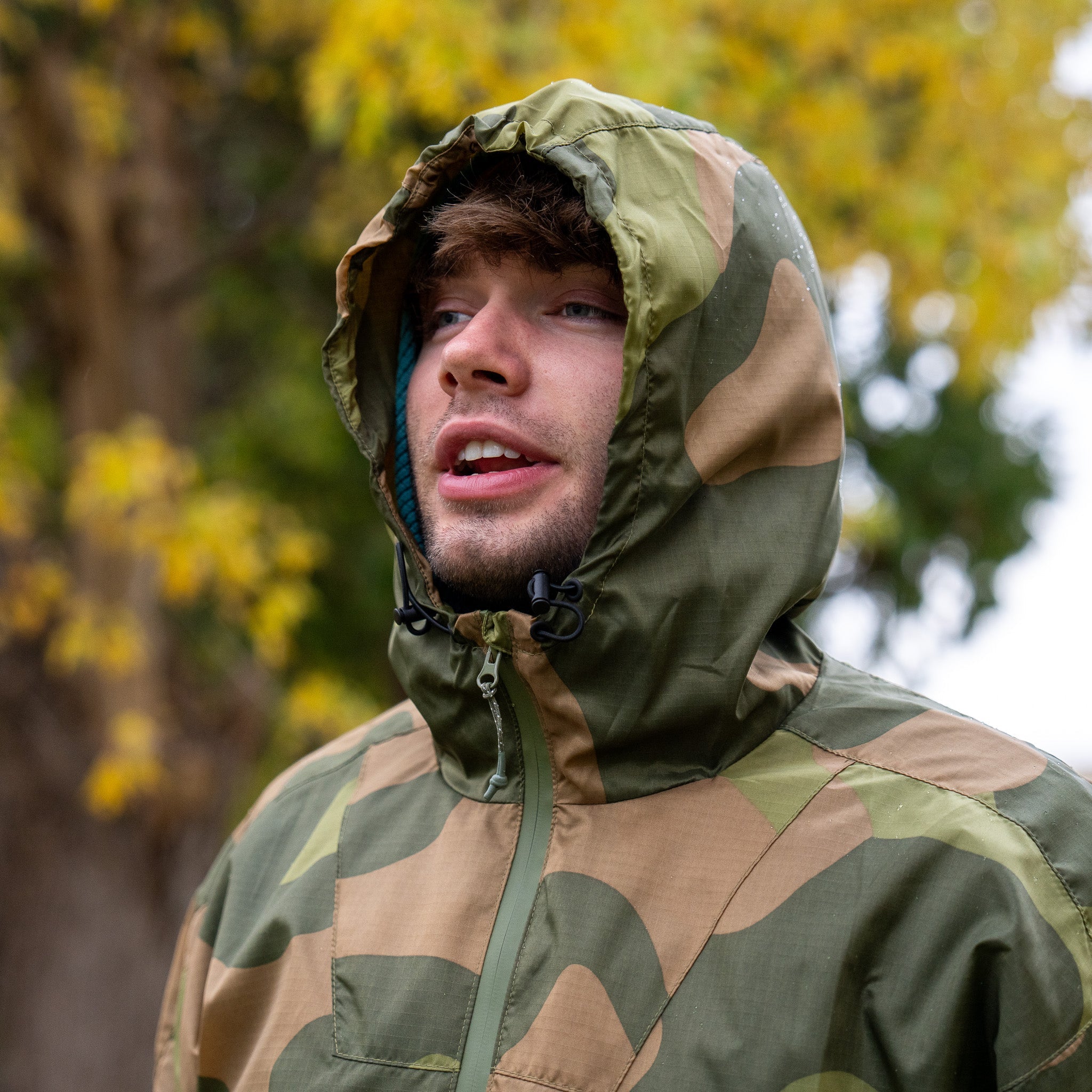 QILO x AP Retro Windbreaker Gen. III Retro Windbreaker in Norwegian Woodland