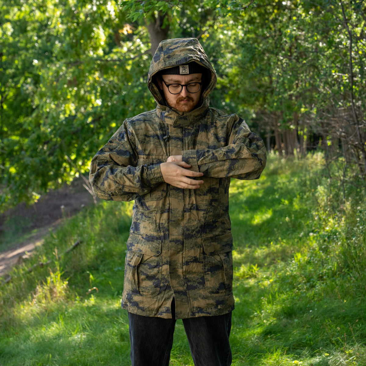 Issued Turkish Digital Camo Parka w/Fleece Liner