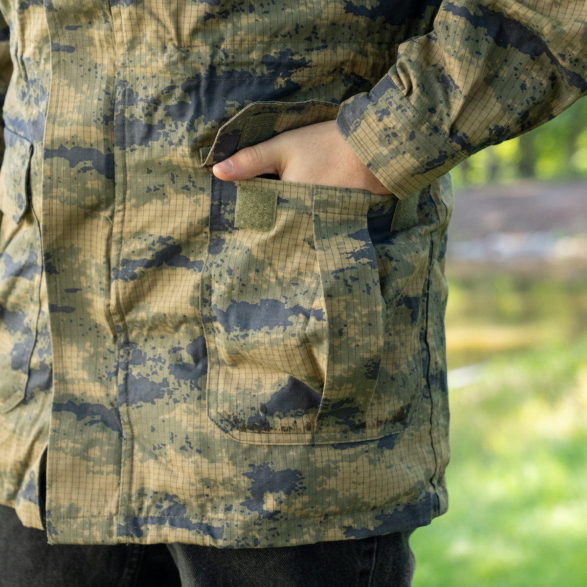Issued Turkish Digital Camo Parka w/Fleece Liner