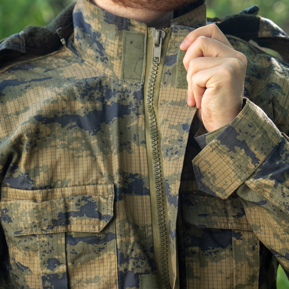 Issued Turkish Digital Camo Parka w/Fleece Liner