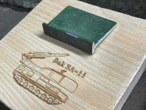 Buk SAM Missle Plaque