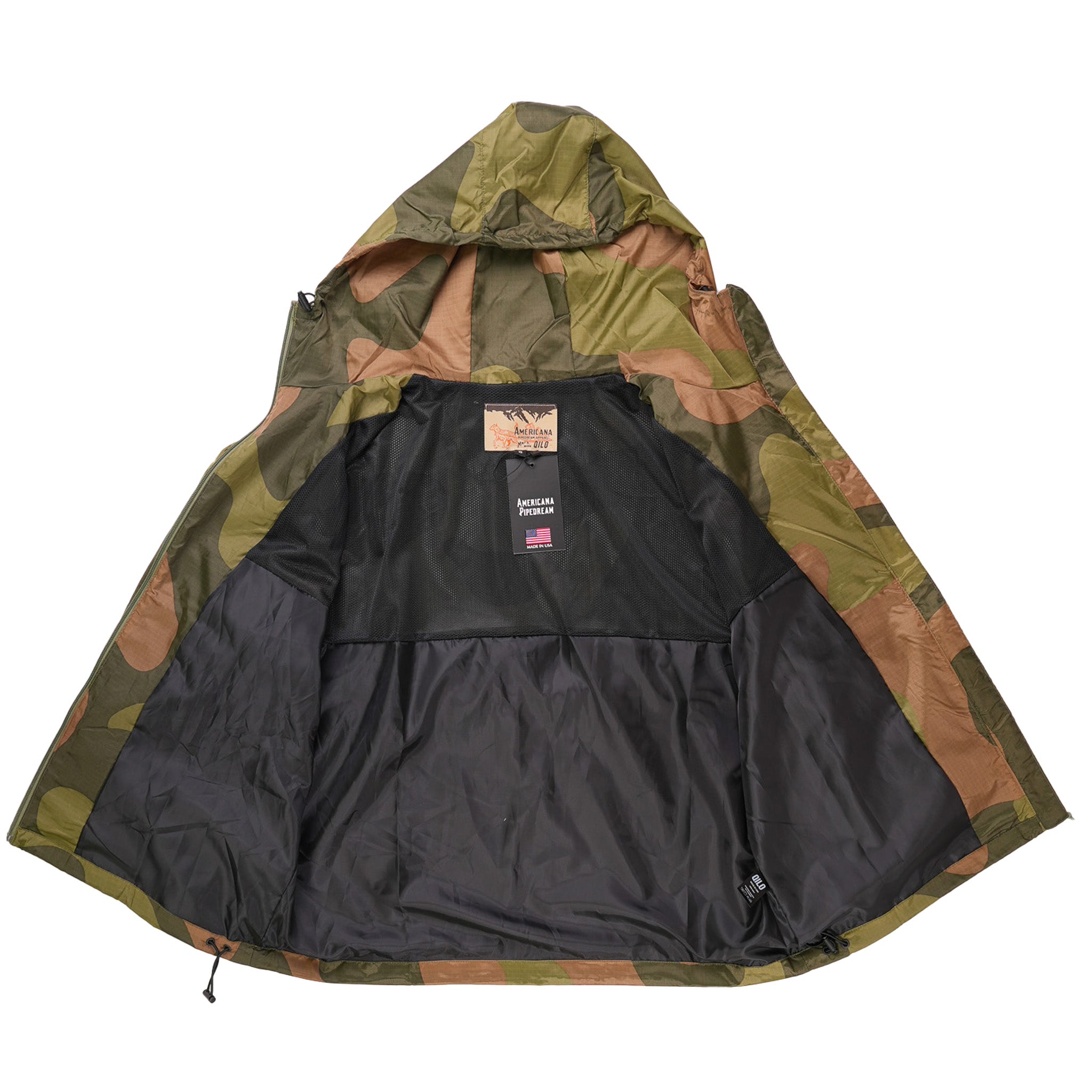 QILO x AP Retro Windbreaker Gen. III Retro Windbreaker in Norwegian Woodland