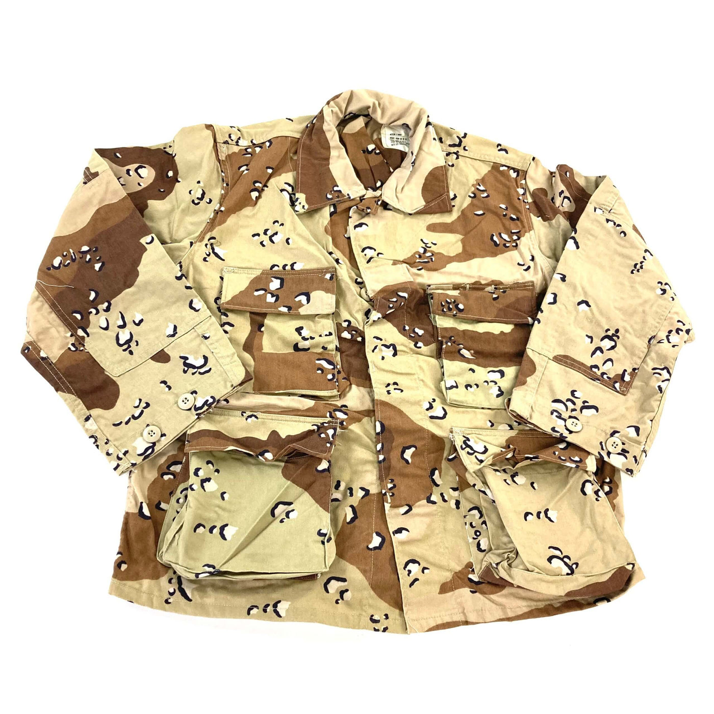 USGI 6 Color Desert BDU Top (Choccy Chip)
