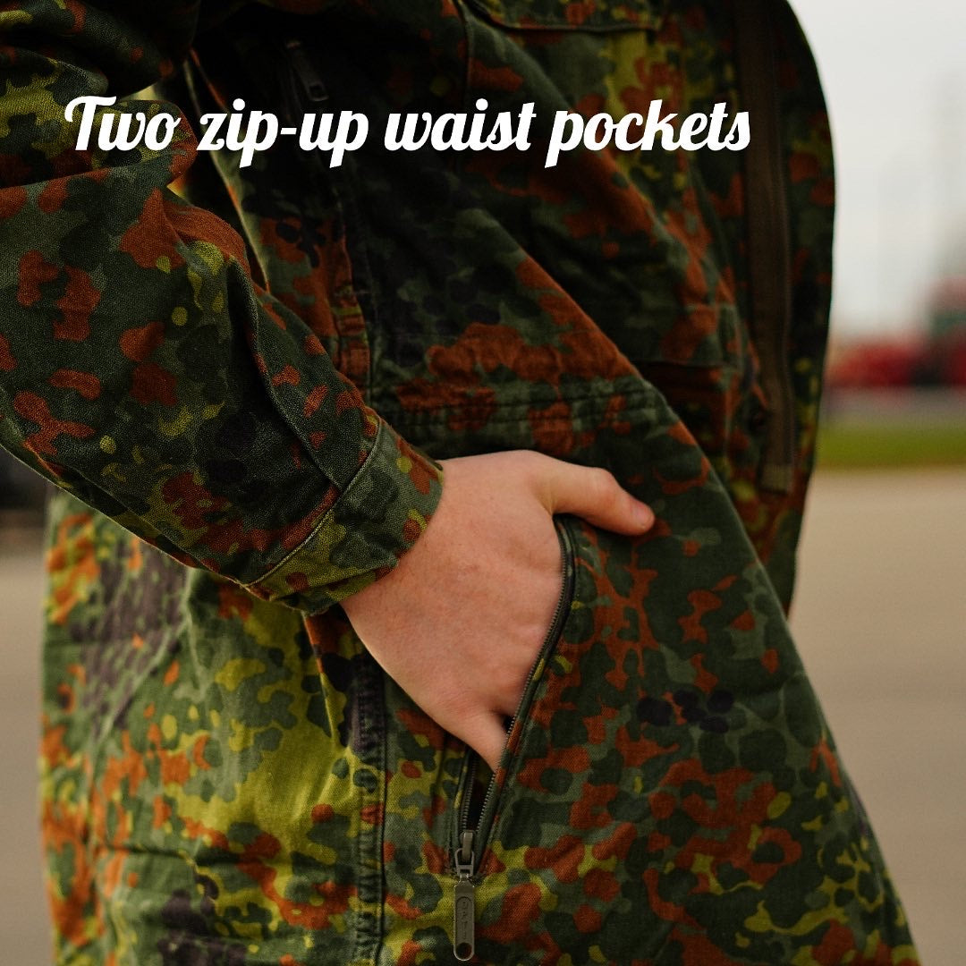 Grade 2 Issued Bundeswehr Flecktarn Parka