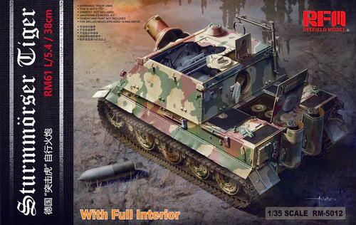 RyeField Sturmtiger W/Full Interior 1:35 Model Kit