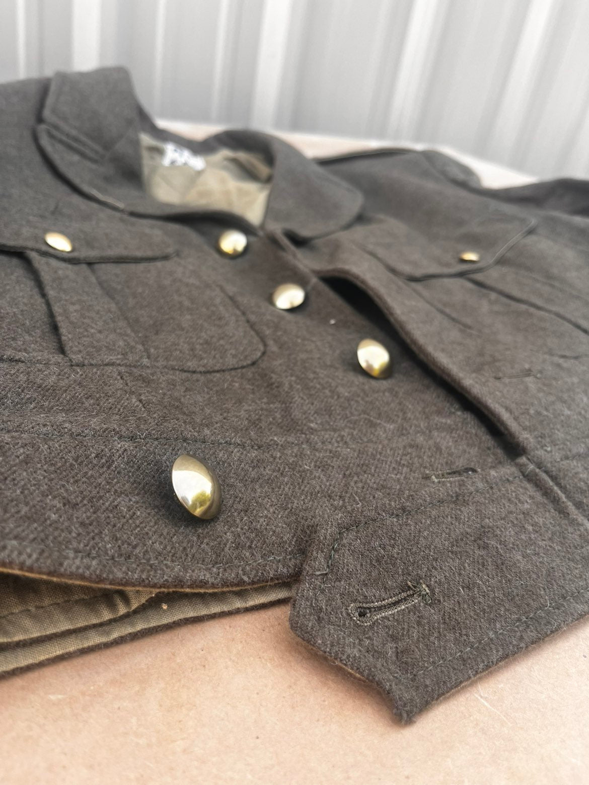 French Wool Ike Jacket