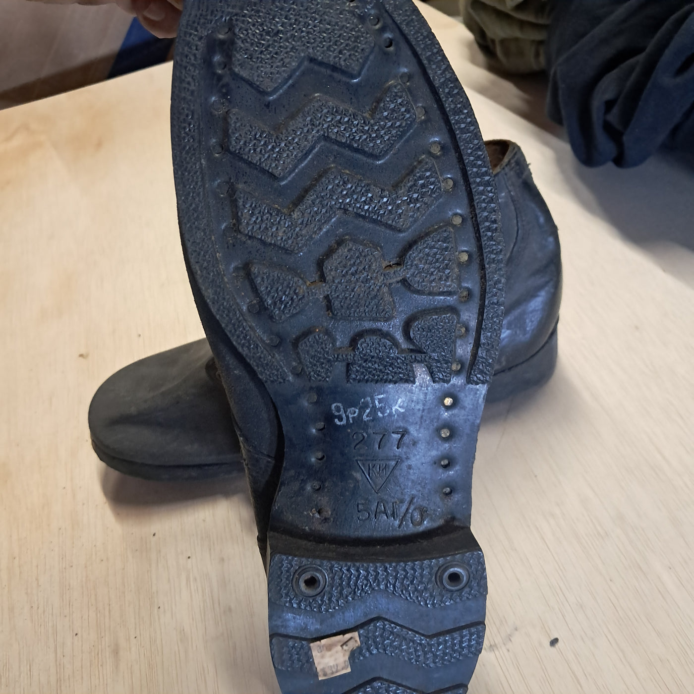 Assorted Military Boots and Shoes