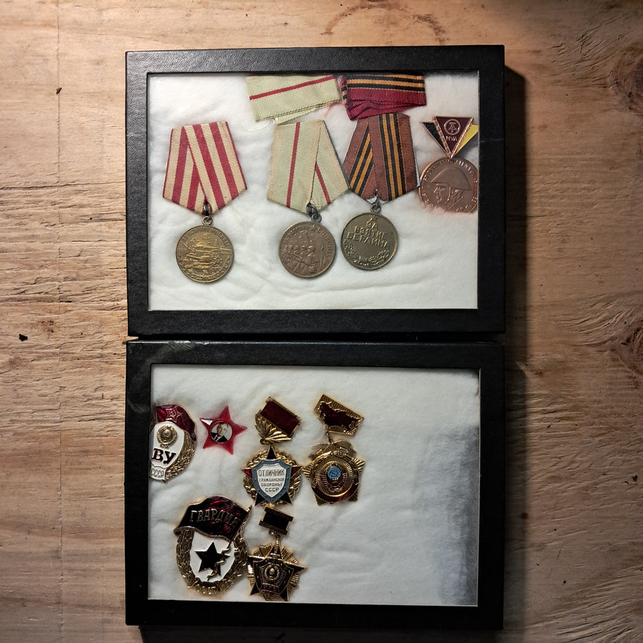 Batch of Soviet & NVA Medals With Cases