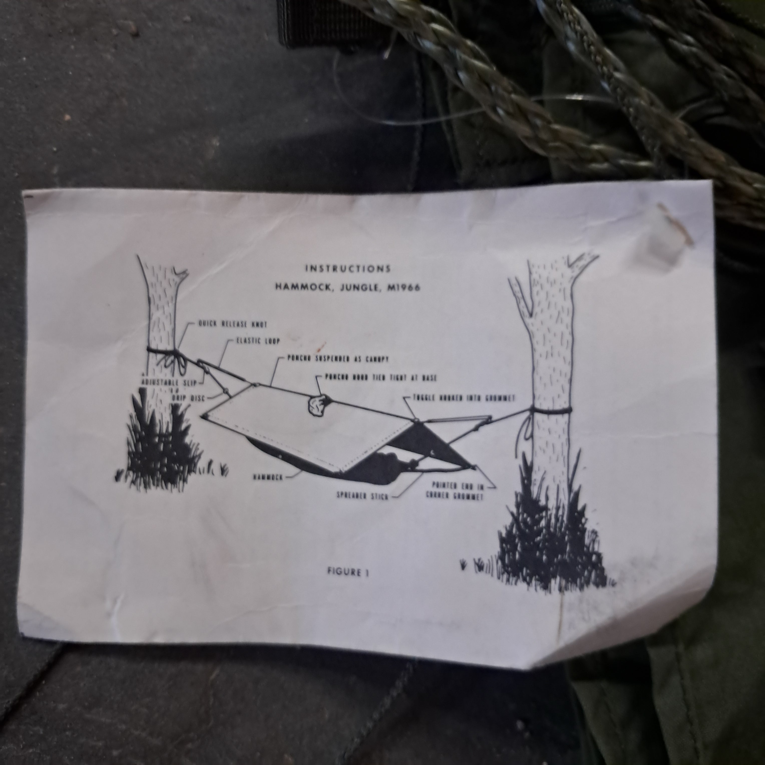 US M1966 Jungle Hammock