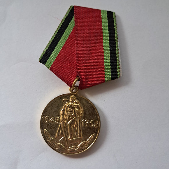 Soviet 20 Year Jubilee Medal of WW2