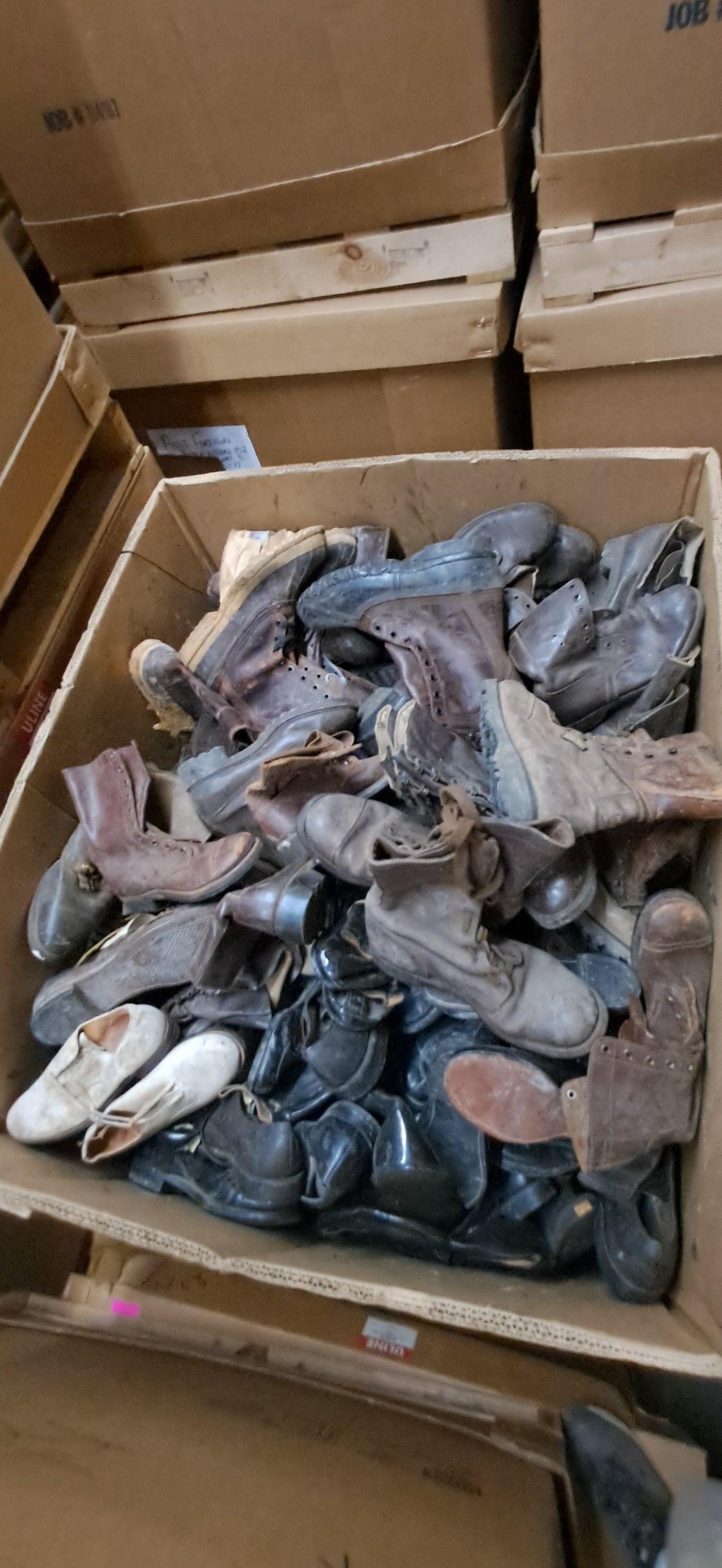 Assorted Military Boots and Shoes