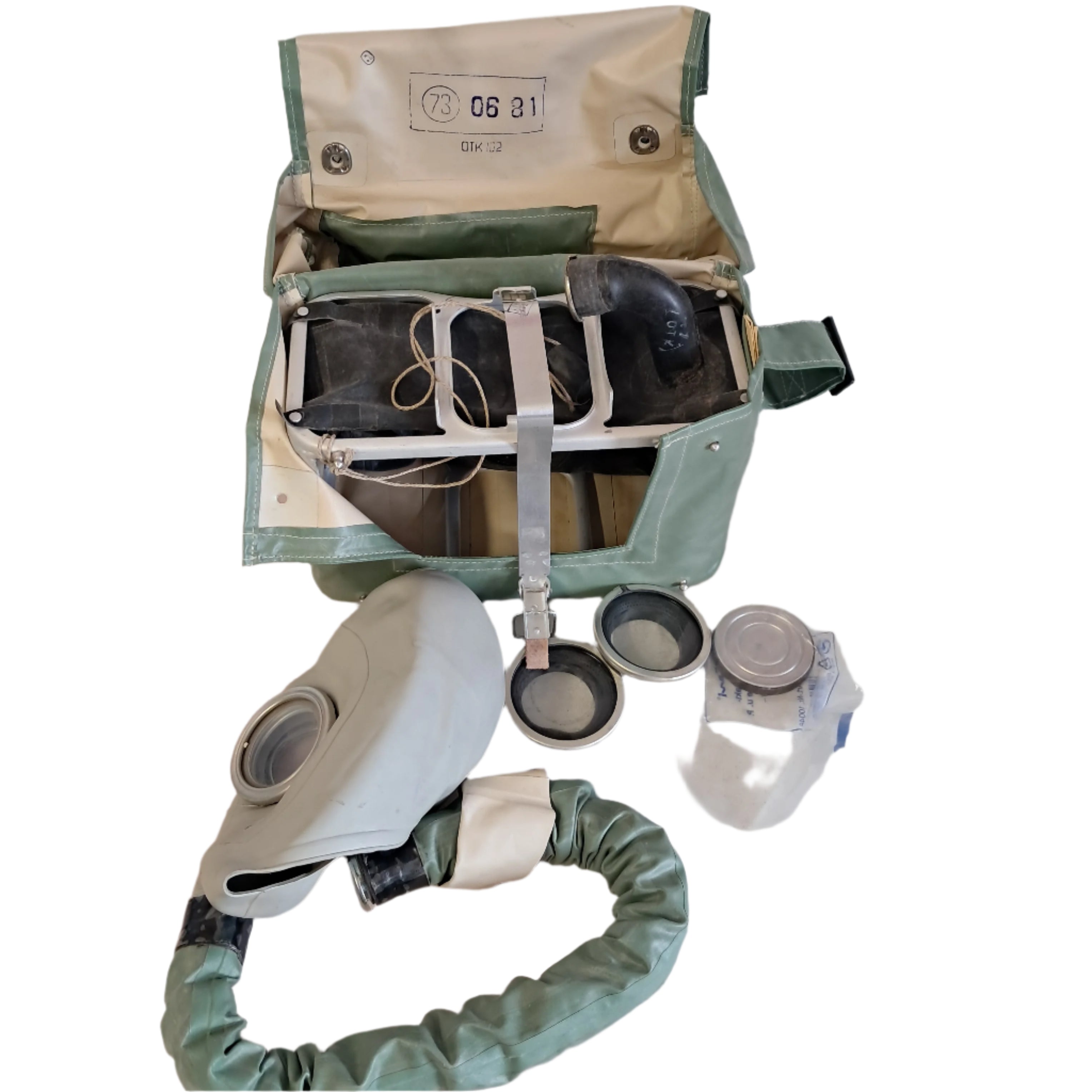 Soviet IP-4 Rebreather Mask Set