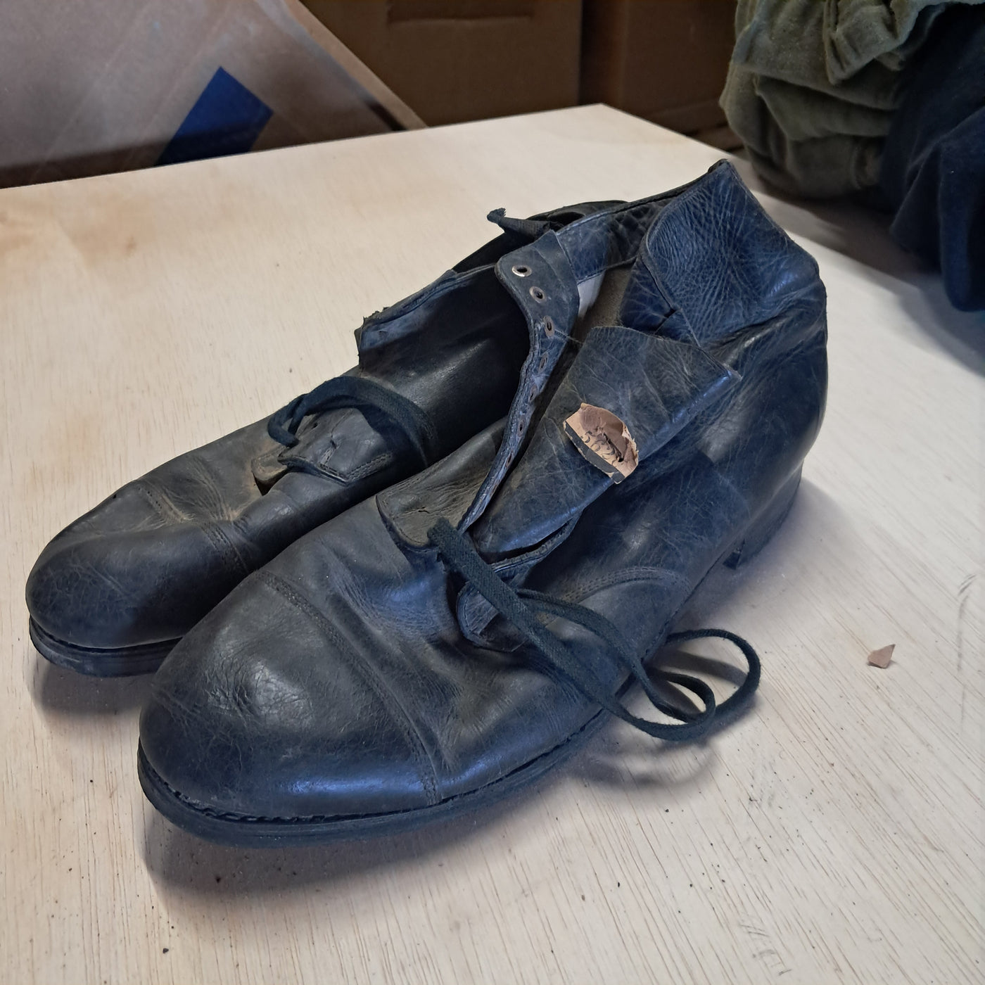 Assorted Military Boots and Shoes