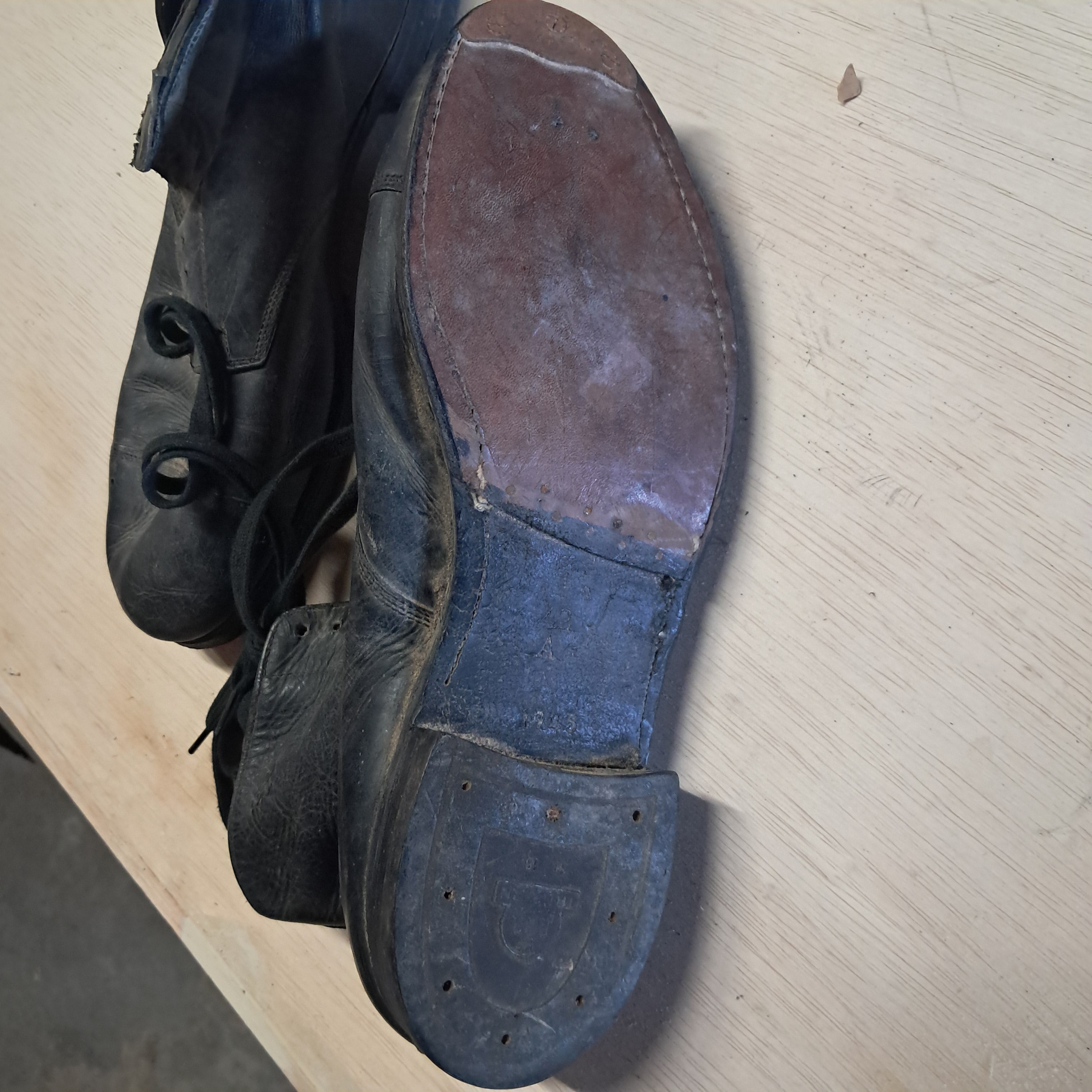 Assorted Military Boots and Shoes