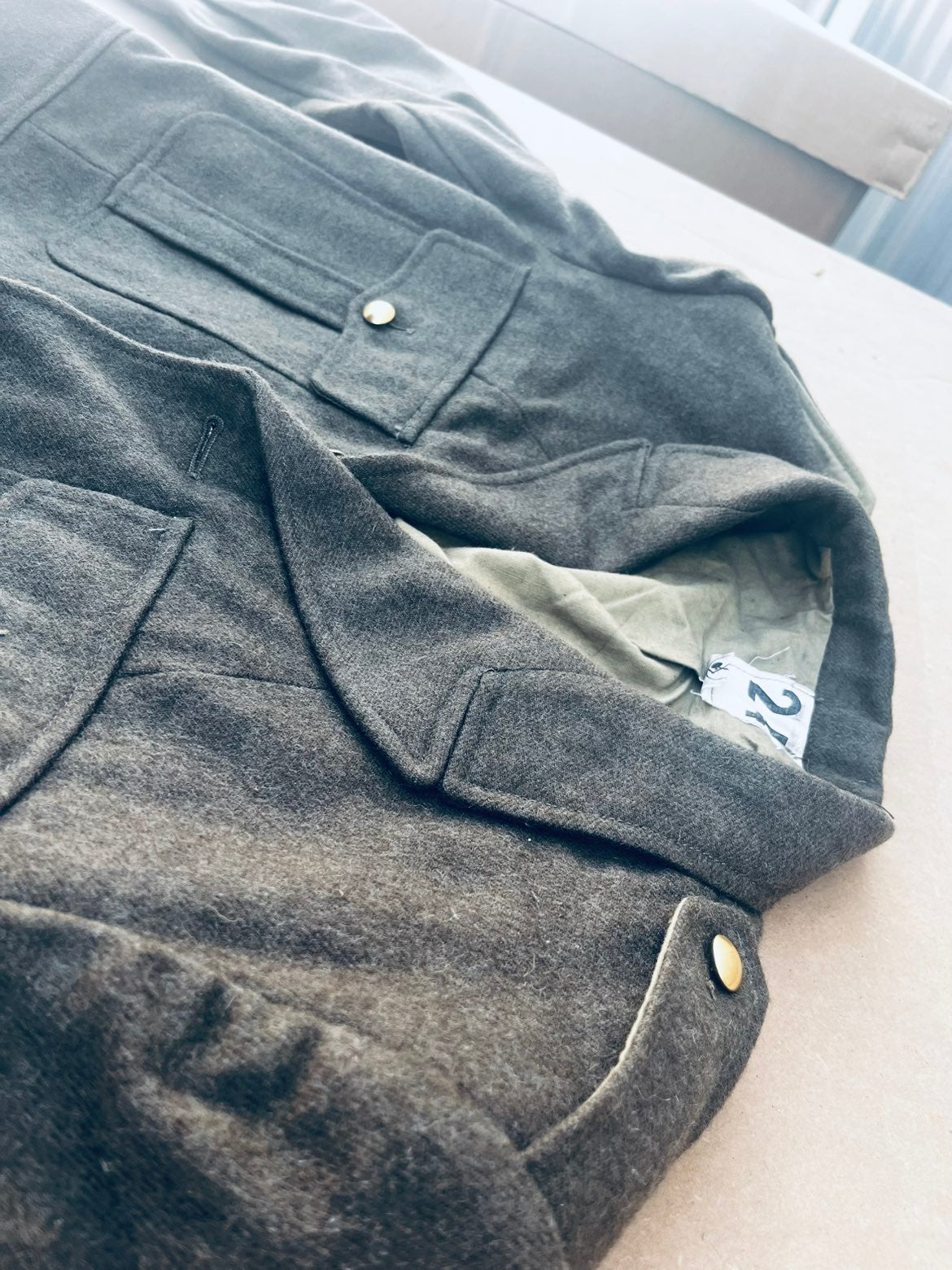 French Wool Ike Jacket