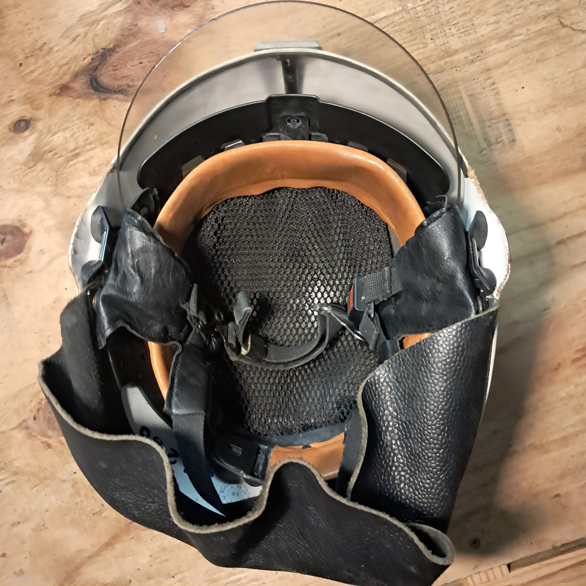German F200 Schuberth Firefighter Helmet