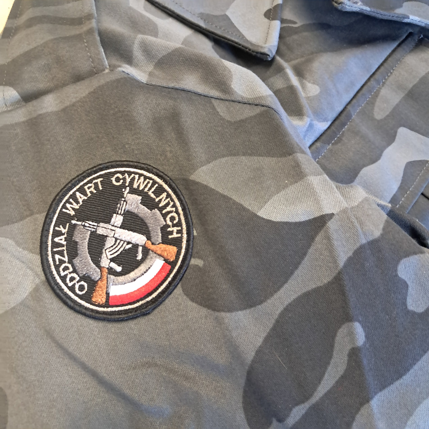 Polish Civil Defense Camo Parka w/Liner