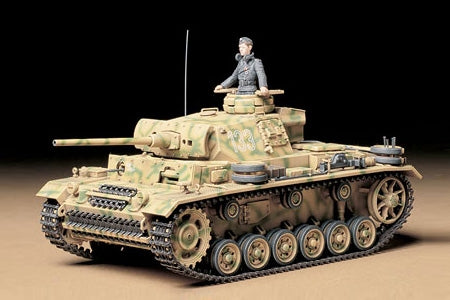 Tamiya 1/35 German Pz. Kpfw III Ausf. L Tank Plastic Model Kit