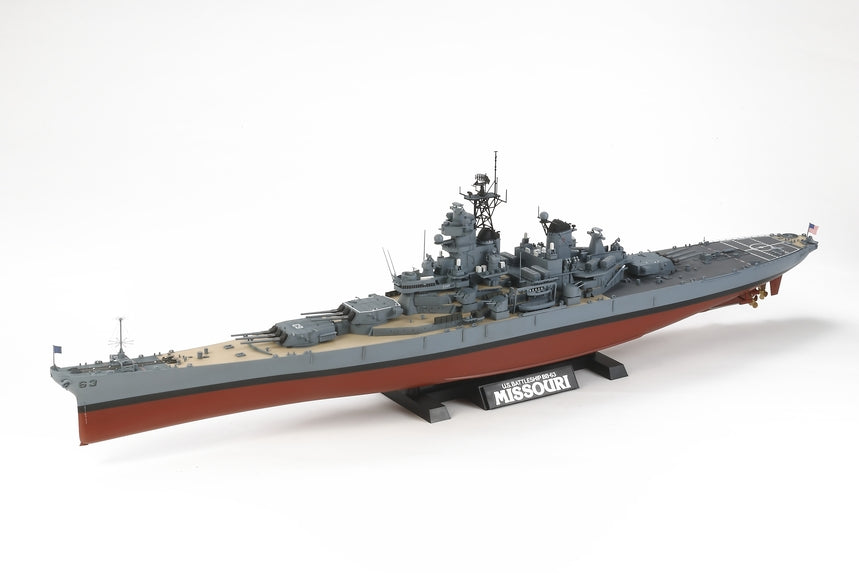 Tamiya 1/350 US Battleship BB-63 Missouri Plastic Model Boat Kit
