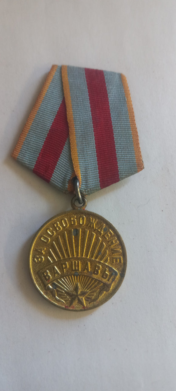 Soviet Liberation of Warsaw Medal