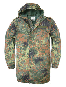 German Flecktarn Parkas Used